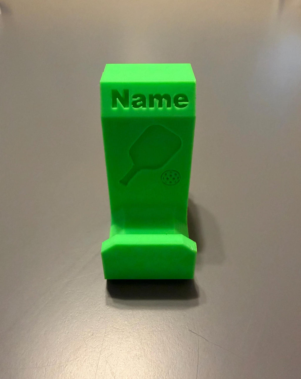 Pickleball Bag Hook - Hang on Fence to keep off ground and customize with your name!